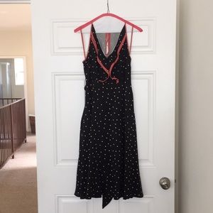 Girl From Savoy - Anthropologie Polka a dot dress
